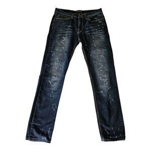 CJ Black Premium Jeans Men's Size 34X34 Slim Fit Distressed